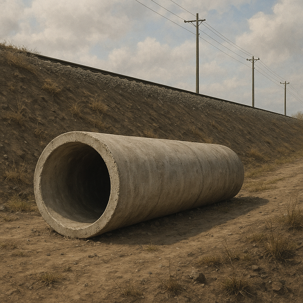 Труба бетонная